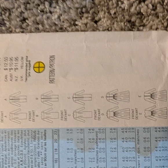 Butterick Pattern - Picture 3 of 4